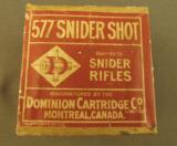 Dominion .577 Snider Shot Ammo - 1 of 6
