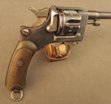 French Model 1892 Revolver by St. Etienne with G.I. Bring-Back Paper - 2 of 12