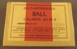 Eau Clair WWII Military Ball Ammo - 1 of 2