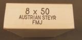 Austrian 8x50Rmm Steyr Ammo - 1 of 2