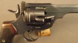 Fine Leather Cased Webley WS Target Revolver w/.22 Conversion barrel - 5 of 12