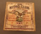 Rare UMC Nitro Club 28 GA Box - 1 of 7