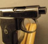 Webley & Scott Model 1907 Vest Pocket Pistol - 2 of 8