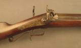 Wonderful New England Heavy Target Rifle by Chas. Ramsdell of Bangor, - 1 of 12