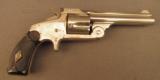 Antique Smith & Wesson .38 S.A. 2nd Model Revolver - 1 of 12