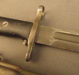 US M 1905E1 Bowie Point Bayonet - 3 of 7