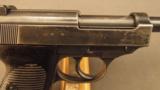Rare WW2 German P.38 Pistol by Walther (1st Type “ac/40”) - 3 of 12