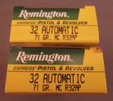 Remington 32 Automatic Ammo 100 Rnds - 2 of 2