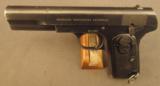 Swedish Model 1907 Pistol by Husqvarna (Browning Model 1903) with Orig - 4 of 12
