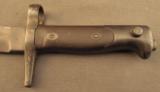 Italian Vetterli Bayonet M 1871/87 with Scabbard - 5 of 12