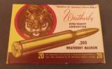 Weatherby Tiger Box Ammo .300 Mag 20 rnds - 1 of 5