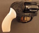 Incredible S&W Patriotic Bodyguard Engraved M. 49 by Alvin White - 2 of 12