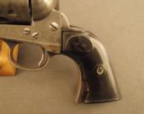1st Gen. Colt Single Action Chicago 1902 w/ Period Double Loop Holster - 6 of 12