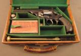 Lancaster Webley Revolver WG Army in Leather Case - 1 of 12
