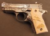 Fantastic Engraved Colt Mustang .380 by Renowned Colt Master Engraver - 5 of 12