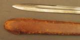 Early 1905 Bayonet In Second Type Scabbard 1912 Date - 10 of 9