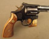 Smith & Wesson Combat Masterpiece 15-3 Revolver in Box - 2 of 12