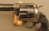 Excellent Colt Bisley Revolver .32-20 5.5