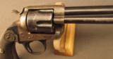 Excellent Colt Bisley Revolver .32-20 5.5