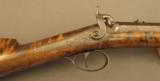 English Sporting Rifle Percussion Brunswick rifled by Harvey & Son - 5 of 25