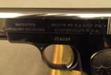 Excellent Colt 1903 Hammerless 32 Pocket Automatic Pistol Built 1911 - 7 of 12