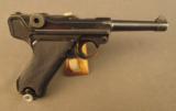 Police Marked German Luger Mauser Black Widow Pistol - 1 of 12