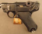 Police Marked German Luger Mauser Black Widow Pistol - 5 of 12