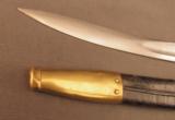 U.S. Navy Plymouth Bayonet Model 1861 By Collins W/ Scabbard - 8 of 14