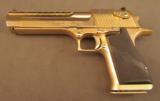 Magnum Research Desert Eagle Mark X1X 24 K Gold Finished Pistol - 5 of 12