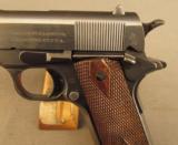 Excellent World War I Colt 1911 Pistol W/ Factory Letter 1917 Built - 5 of 12