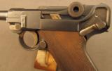 World War I Unit Marked German Luger Pistol DWM 1916 Dated - 5 of 12