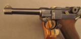 World War I Unit Marked German Luger Pistol DWM 1916 Dated - 6 of 12