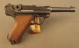 WWI Dated German Luger Pistol by D.W.M. (1920 Rework) - 1 of 12