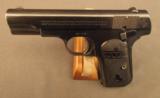 Colt Model 1908 Hammerless Pocket Automatic Pistol - 3 of 11