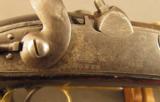 British Manton Cavalry Carbine Rare Percussion Conversion - 5 of 12
