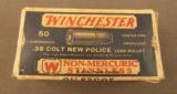 Winchester 38 Colt New Police Ammo - 1 of 5