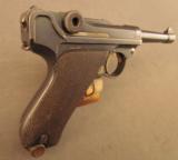 Very Nice Pre-World War I German P.08 Luger Pistol by Erfurt - 2 of 12