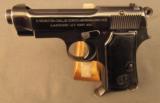 World War II Beretta Model 1934 Pocket Pistol with Holster - 4 of 12