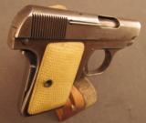 Colt 1908 Hammerless Vest Pocket Pistol - 2 of 8