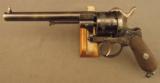 Belgian Lefaucheux Patent Double-Action Revolver - 5 of 12