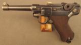 World War I German P.08 Luger Pistol by DWM with Holster - 4 of 12
