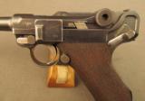 World War I German P.08 Luger Pistol by DWM with Holster - 5 of 12
