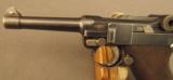 World War I German P.08 Luger Pistol by DWM with Holster - 6 of 12