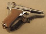 World War I German P.08 Luger Pistol by DWM with Holster - 1 of 12