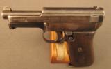 Mauser Model 1914 Pocket Pistol - 4 of 9