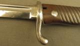 German model 1898/N/A Nickeled Bayonet - 7 of 12