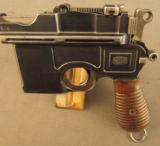 Mauser Commercial Broomhandle Pistol Model 1930 - 5 of 12