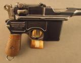 Mauser Commercial Broomhandle Pistol Model 1930 - 2 of 12