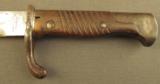 German Butcher Bayonet 98/05 & Scabbard - 5 of 10