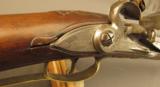 Rare Wentzlau Flintlock / Air Gun Butt Reservoir Combination Flintlock - 8 of 12